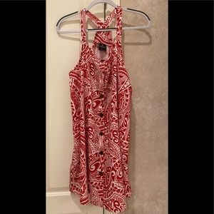 Colosseum UH Island Print Camp Razorback Dress